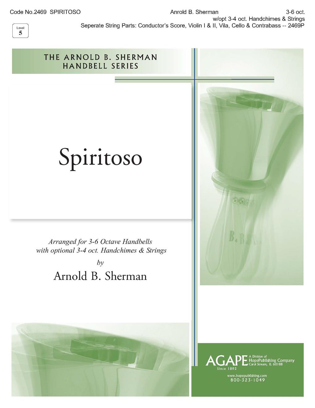 Spiritoso - Sherman - 3-6 oct. Cover Image