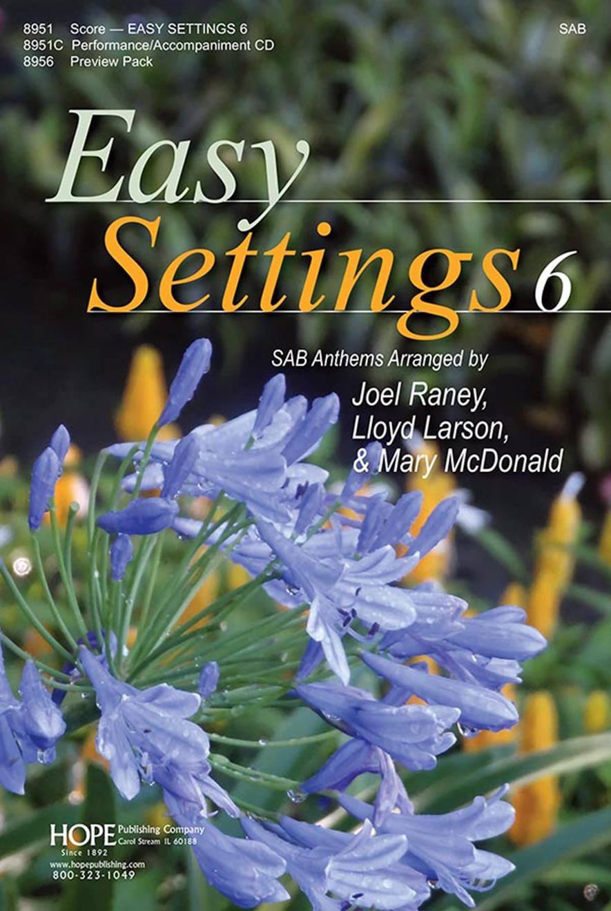 Easy Settings 6 - Score SAB Cover Image