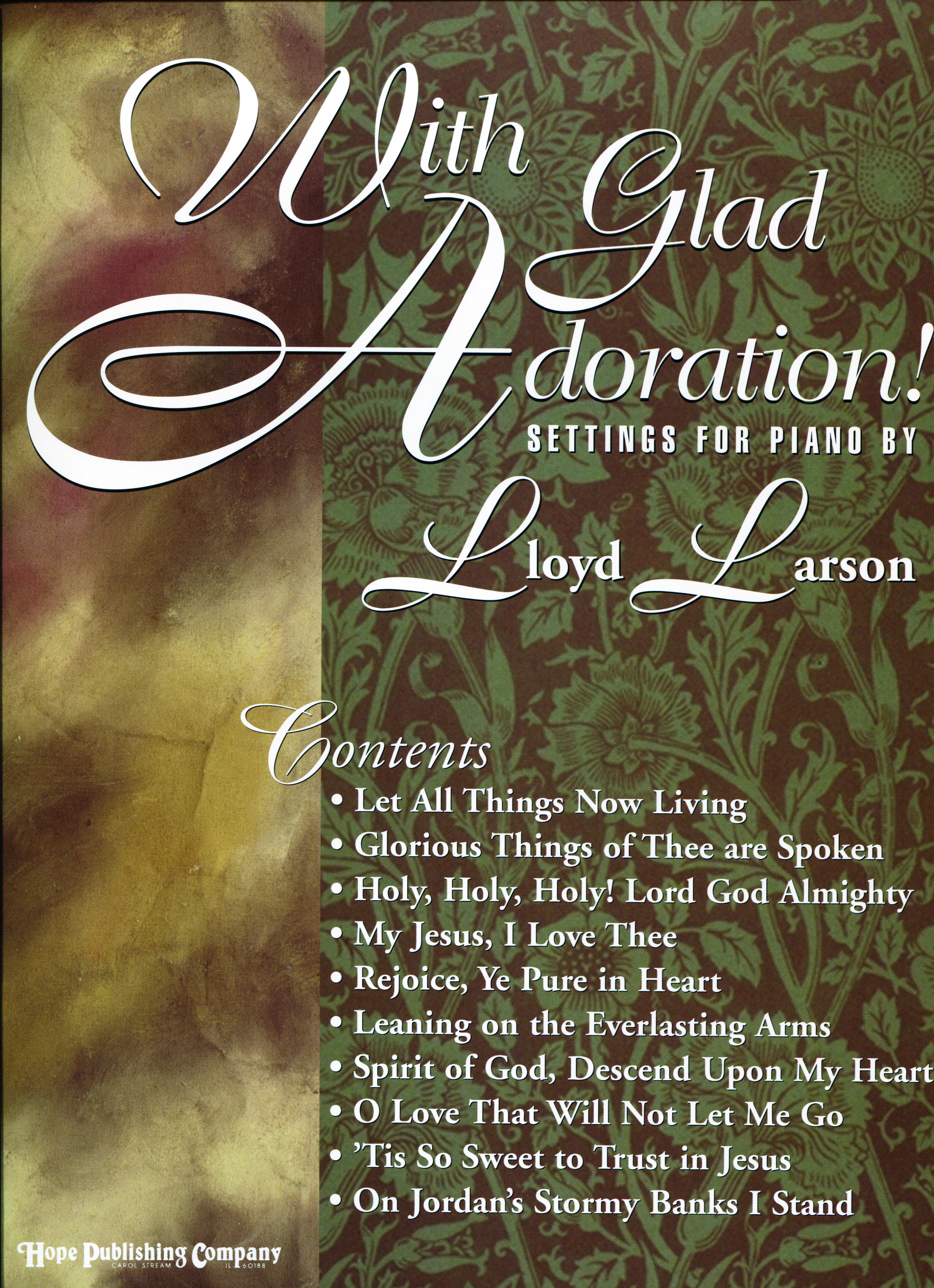 With Glad Adoration - for Piano Cover Image