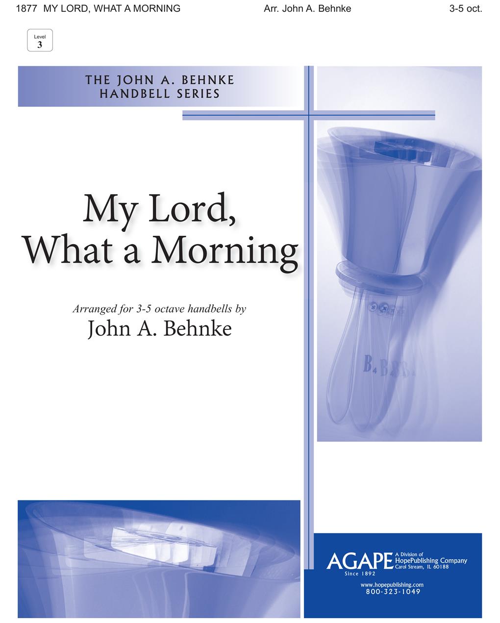 My Lord What a Morning - 3-5 Octaves Cover Image