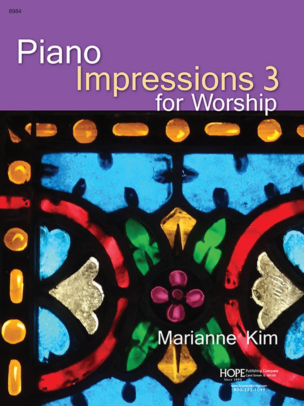 Piano Impressions for Worship Vol. 3 - Score Cover Image