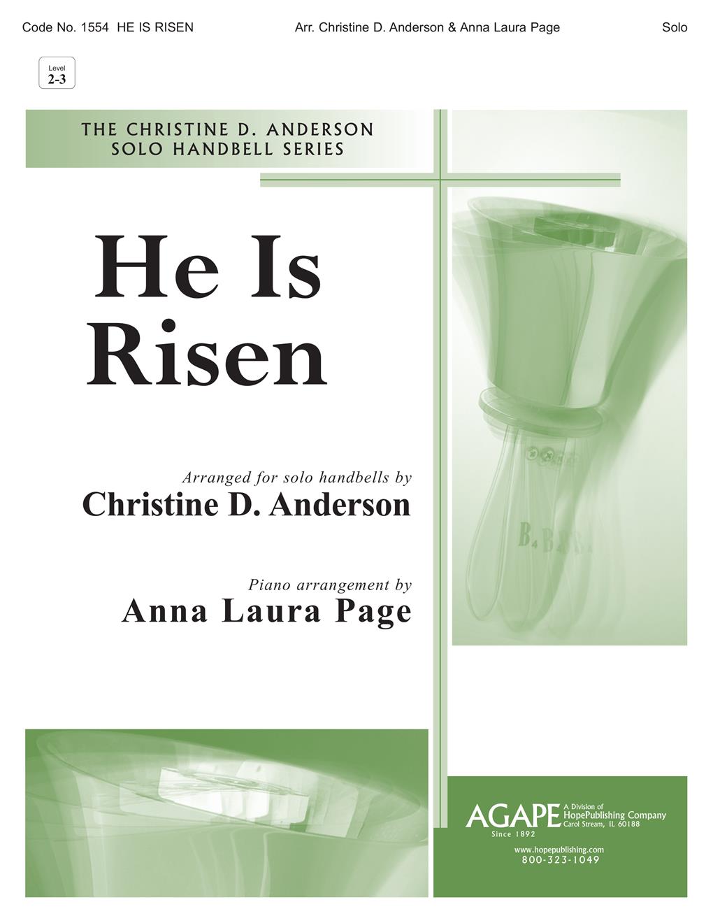 He Is Risen - Handbell Solo Cover Image