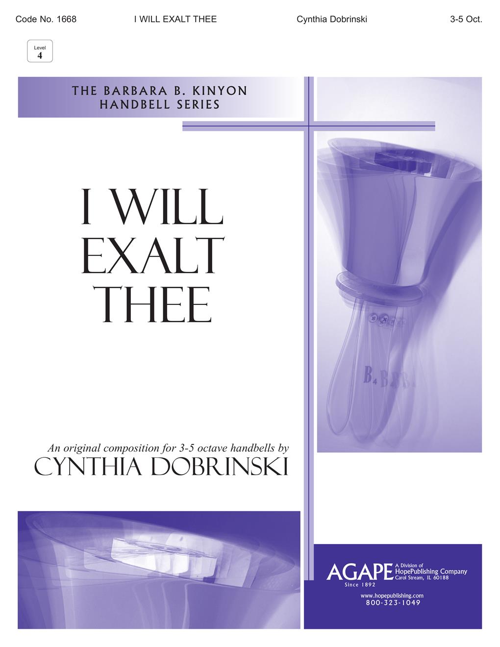 I Will Exalt Thee - 3-5 Oct. Cover Image