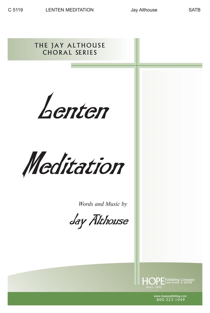 Lenten Meditation - SATB Cover Image