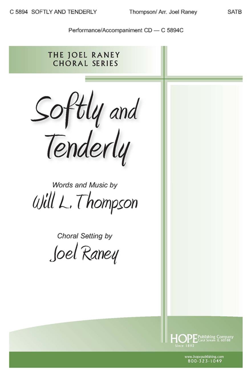 Softly and Tenderly - SATB Cover Image