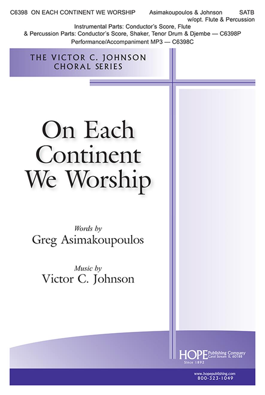 On Each Continent We Worship - SATB Cover Image