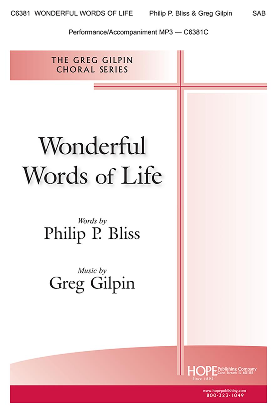Wonderful Words of Life - SAB Cover Image