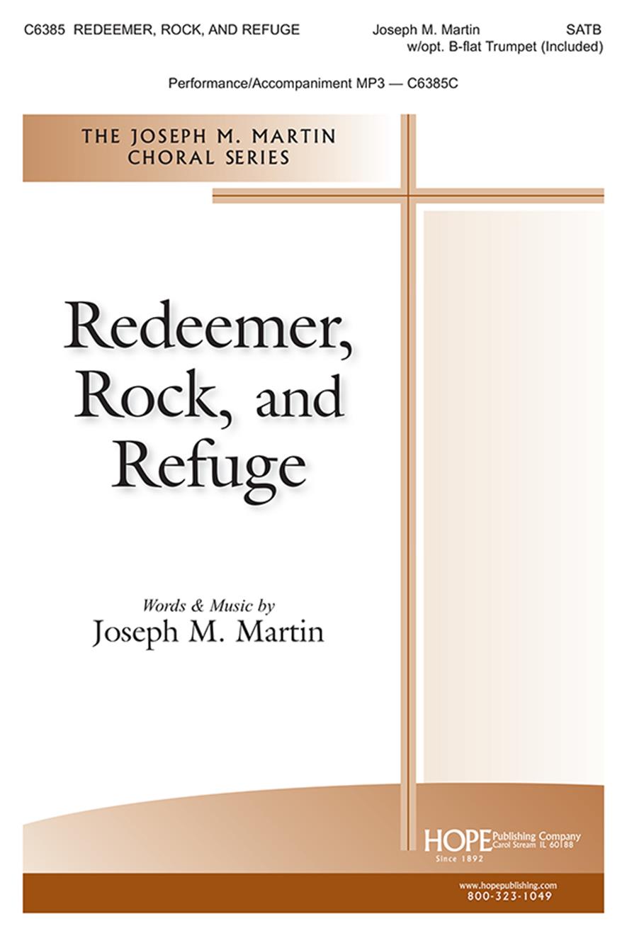 Redeemer Rock and Refuge - SATB Cover Image
