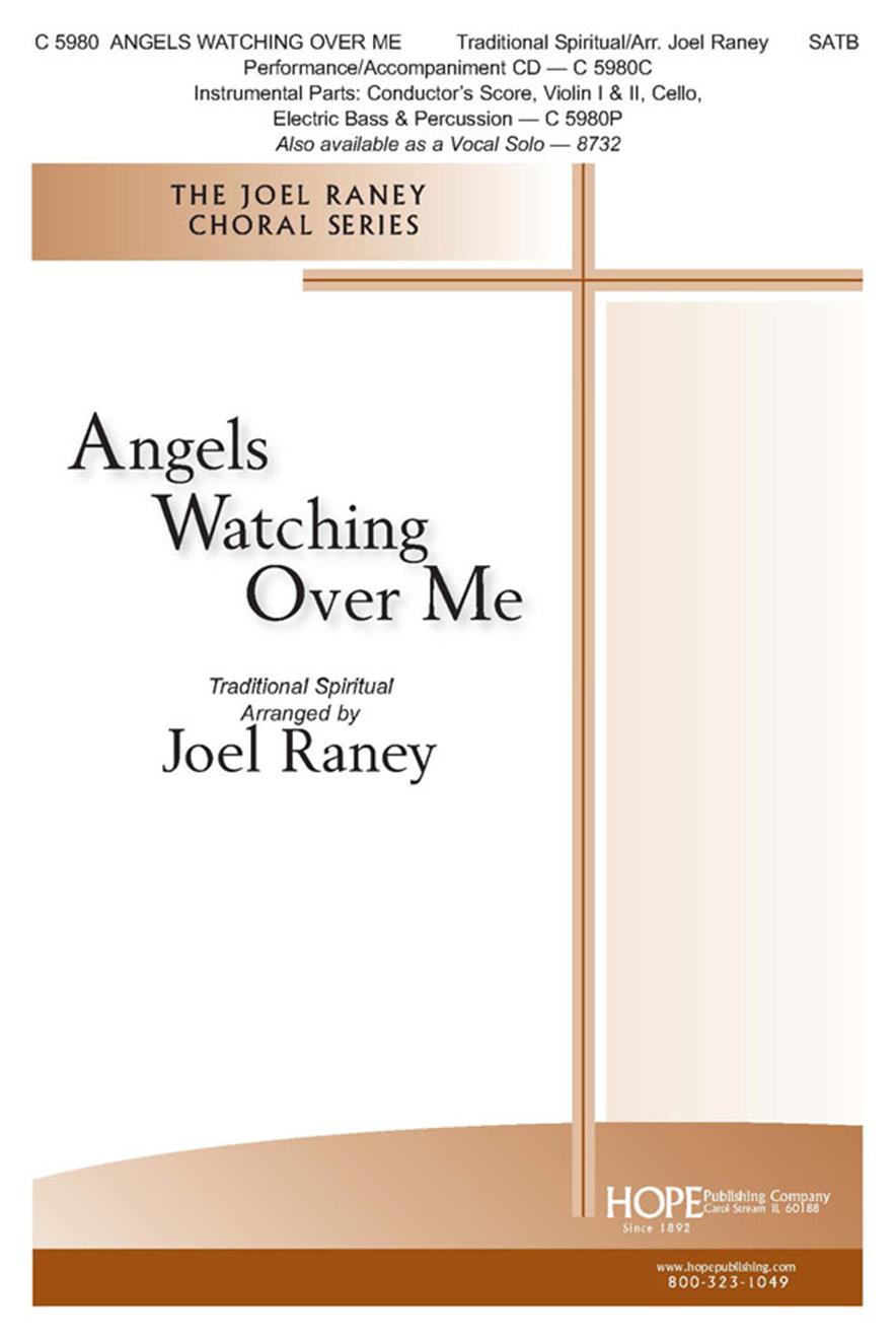 Angels Watching Over Me - SATB w-opt. Strings and Rhythm Cover Image
