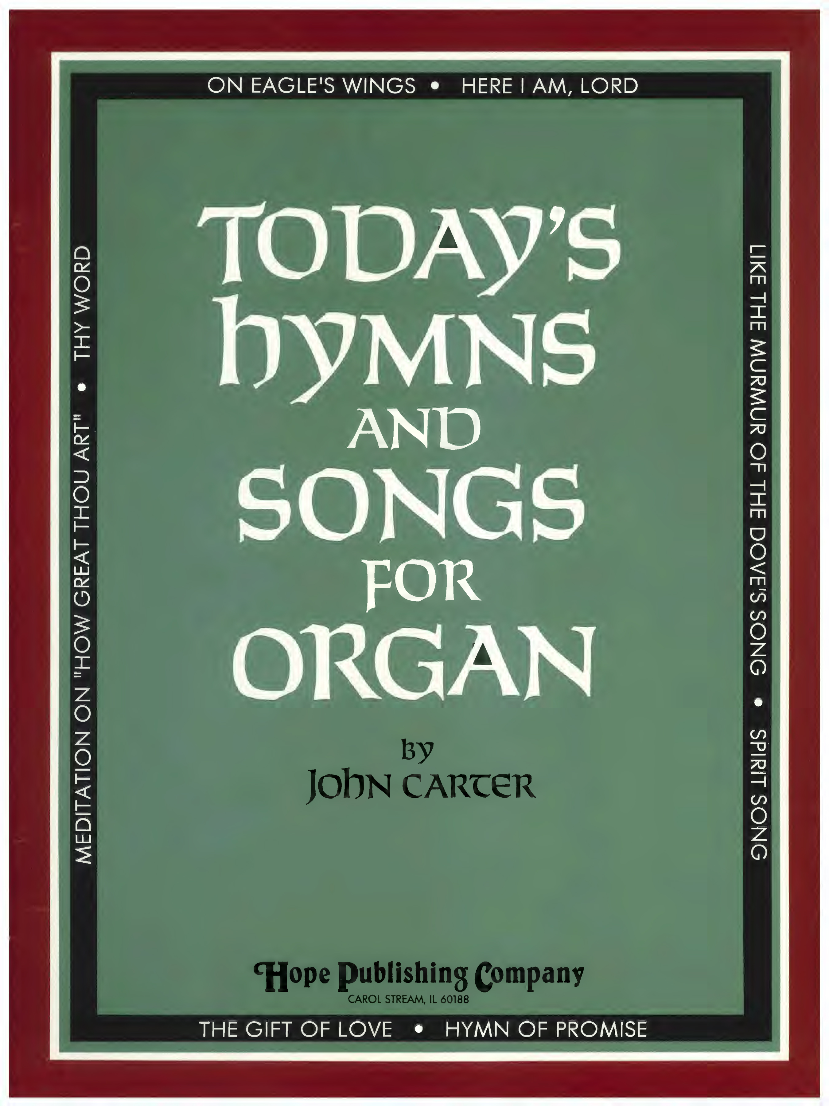 Today's Hymns and Songs for Organ Cover Image