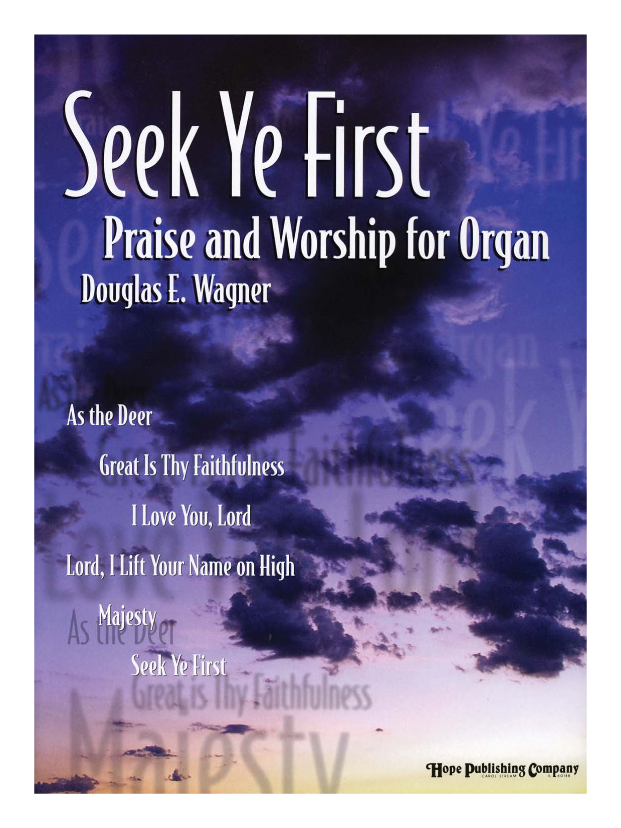 Seek Ye First - Organ Cover Image