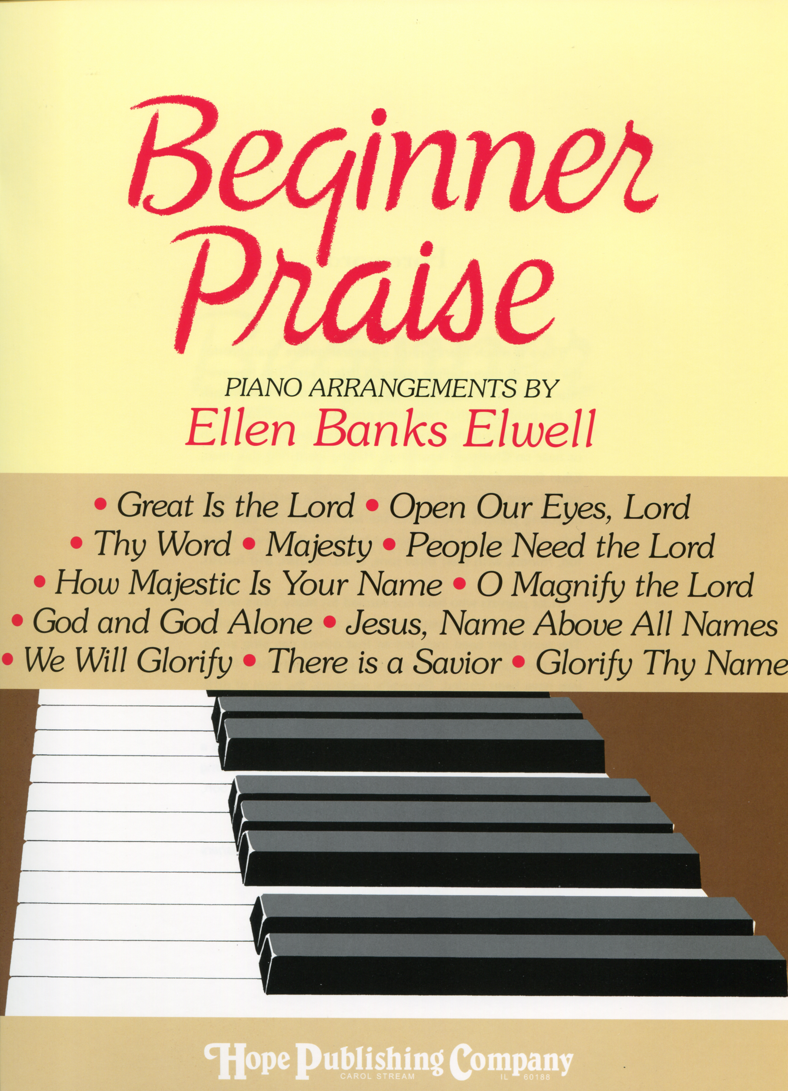 Beginner Praise - Piano Cover Image
