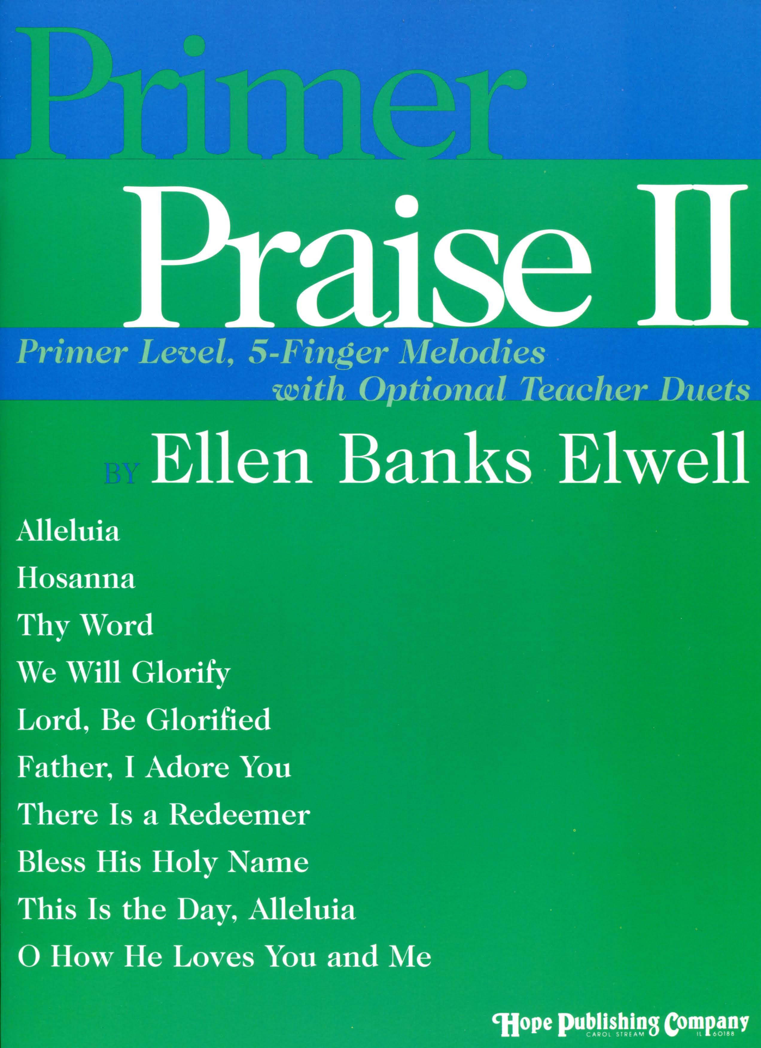 Primer Praise II - Piano Cover Image