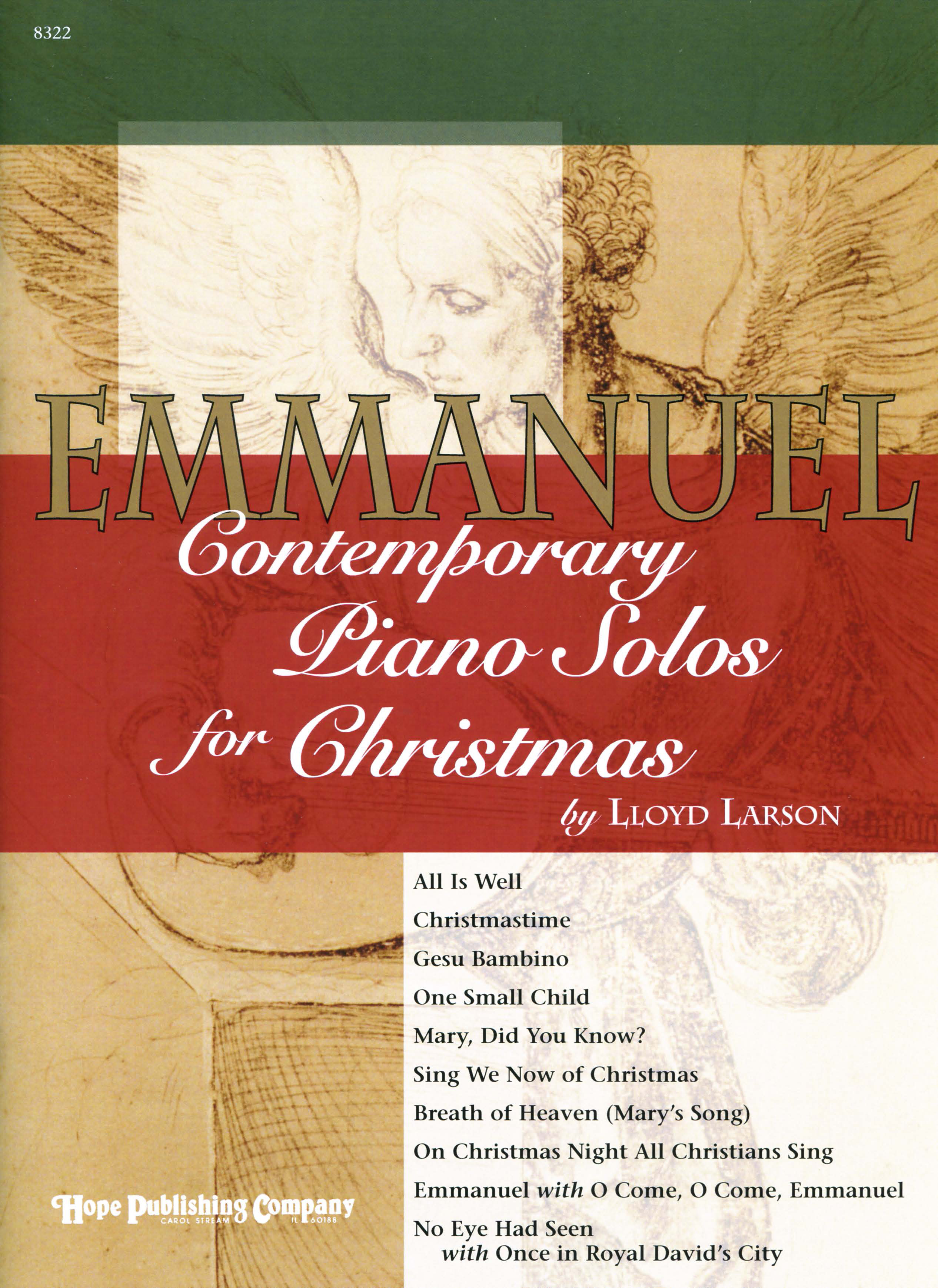 Emmanuel: Contemporary Piano Solos for Christmas Cover Image
