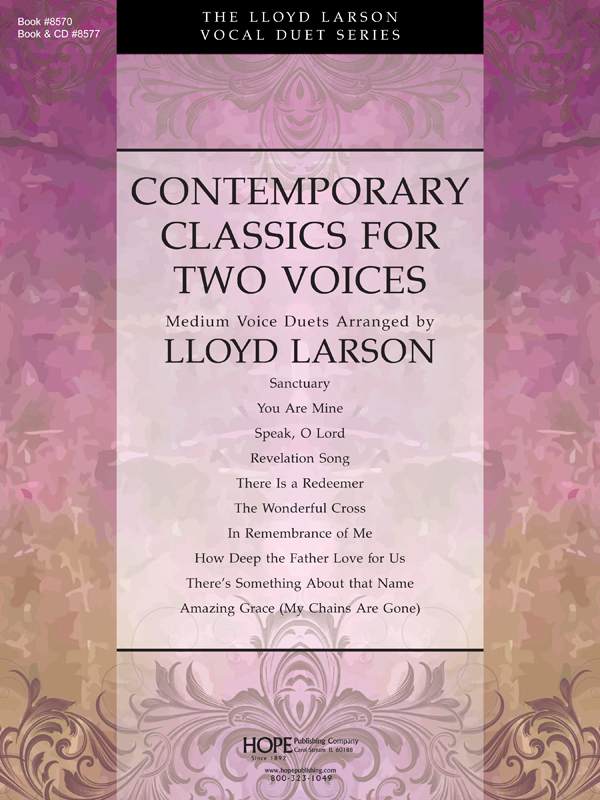 Contemporary Classics for Two Voices - Book Cover Image