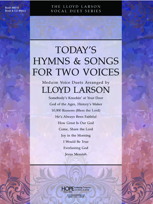Today's Hymns and Songs for Two Voices Vol 1 - Score Cover Image