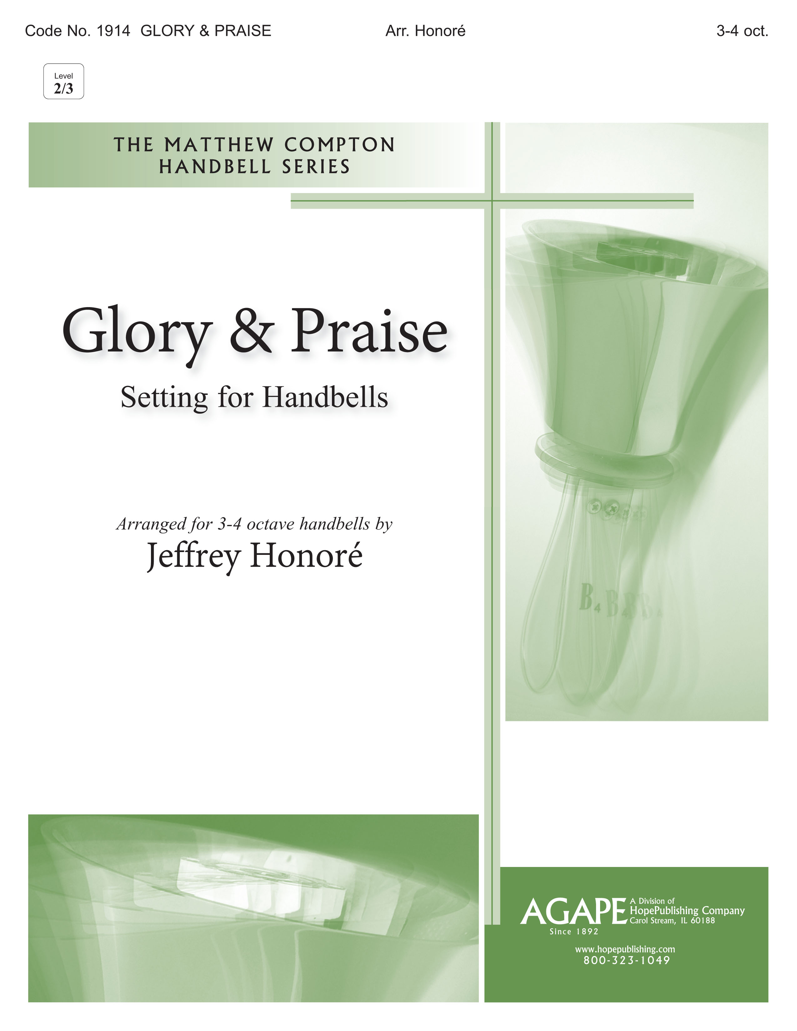 Glory and Praise - 3-4 Octave Collection Cover Image