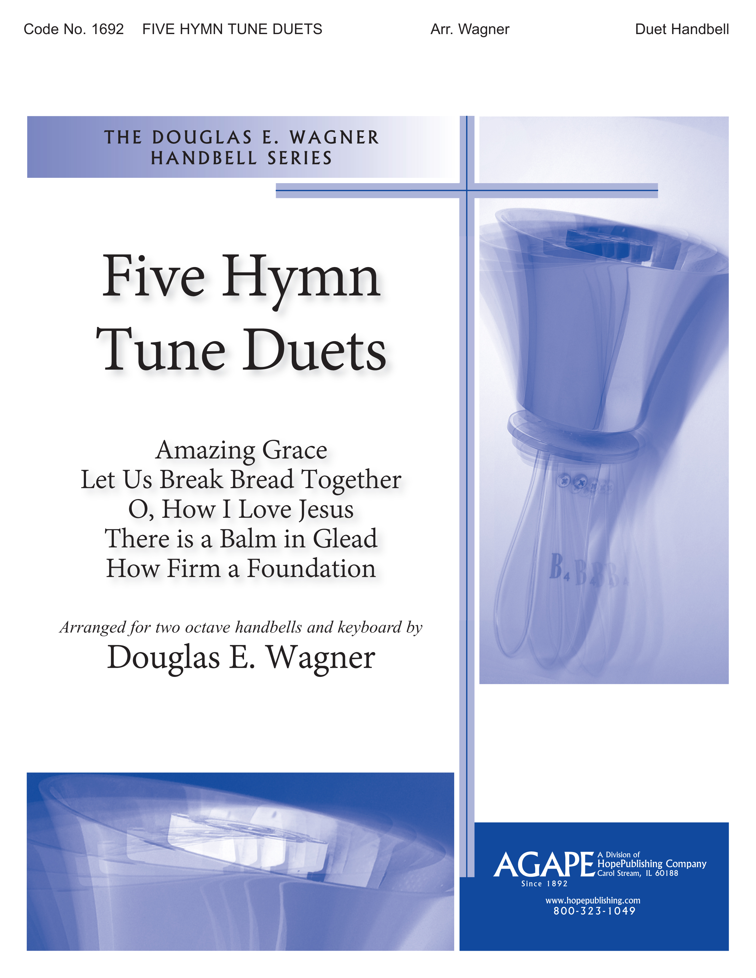 Five Hymn Tune Duets - Handbell Cover Image