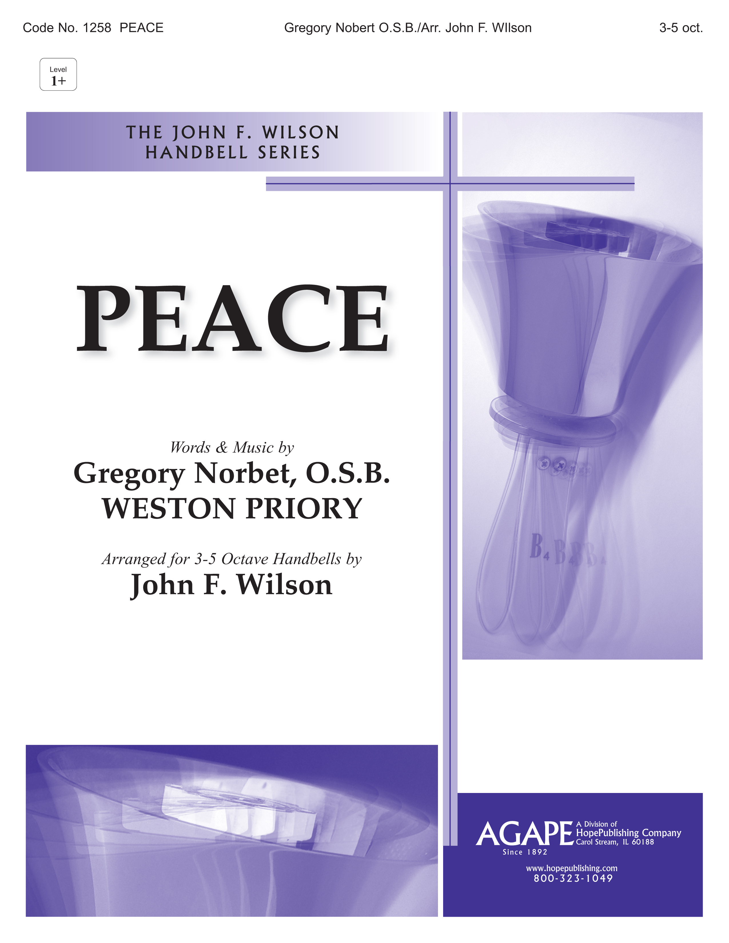 Peace - 3-5 Octave w-opt. Congregation Cover Image