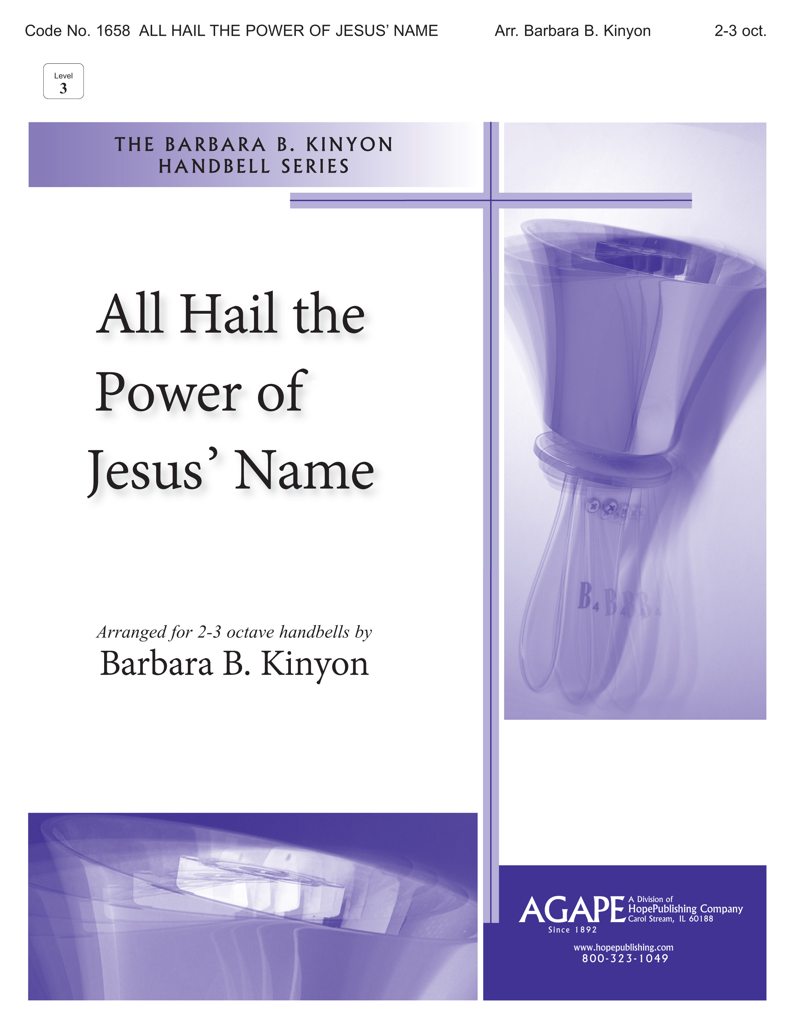 All Hail the Power of Jesus' Name - 2-3 Octave Cover Image