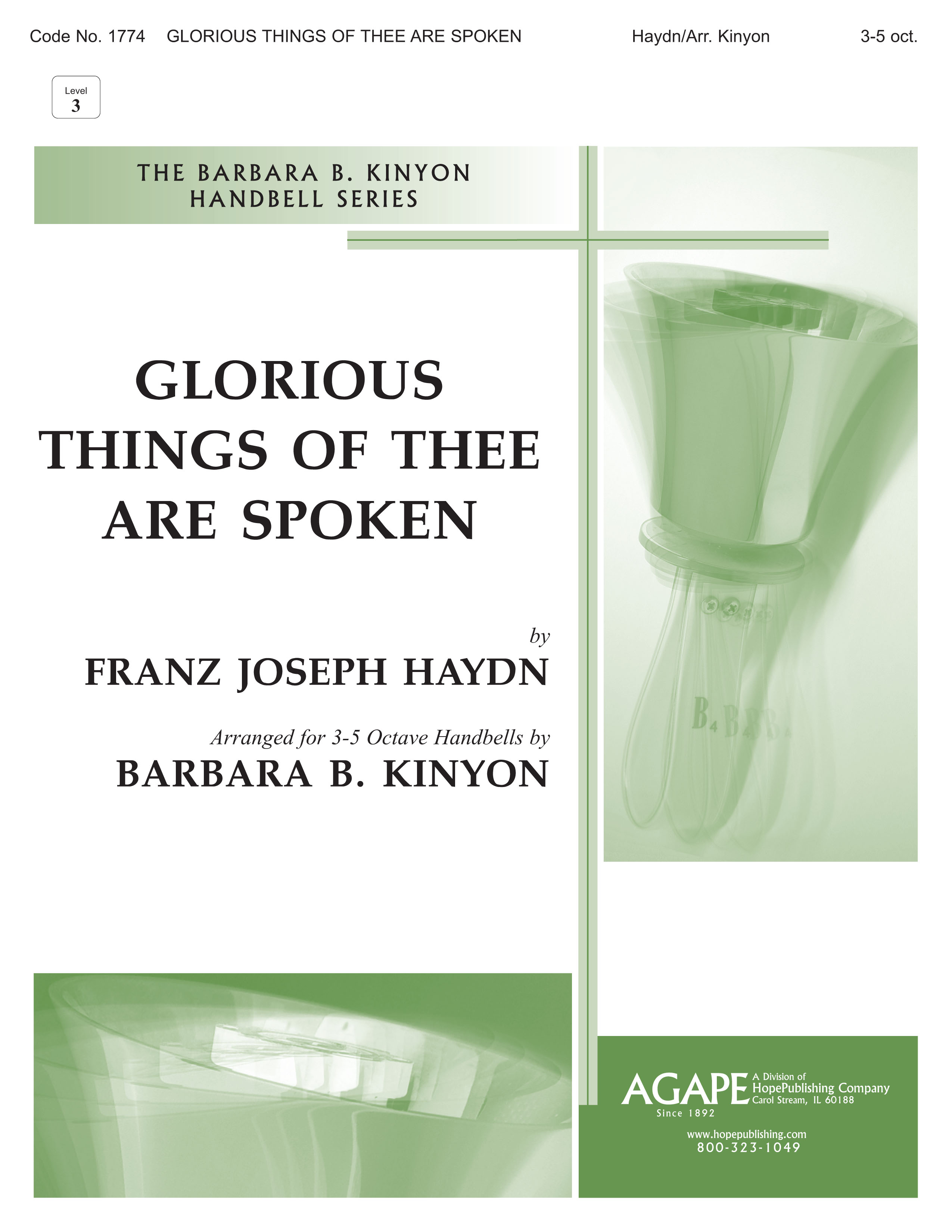 Glorious Things of Thee Are Spoken - 3-5 Oct. Cover Image