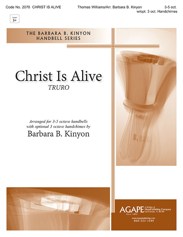 Christ Is Alive - 3-5 Octave w-opt. 3 Octave Handchimes Cover Image