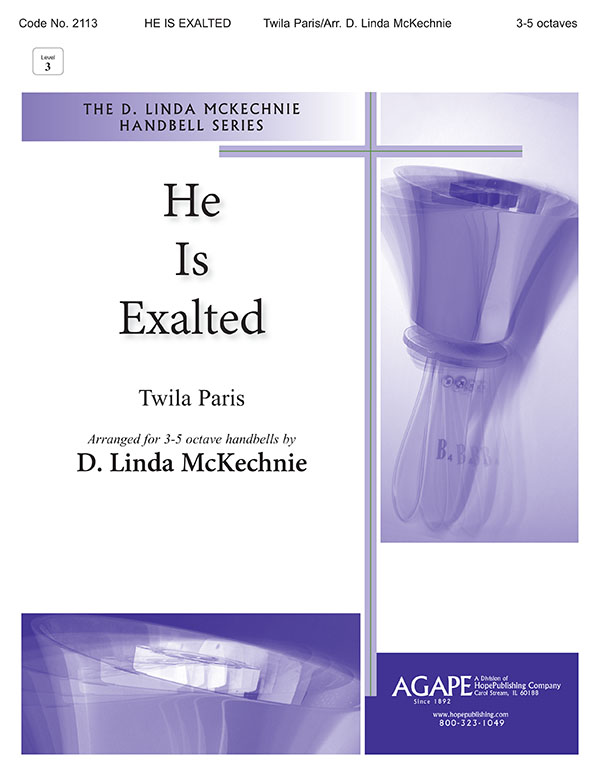 He Is Exalted - 3-5 Octave Cover Image