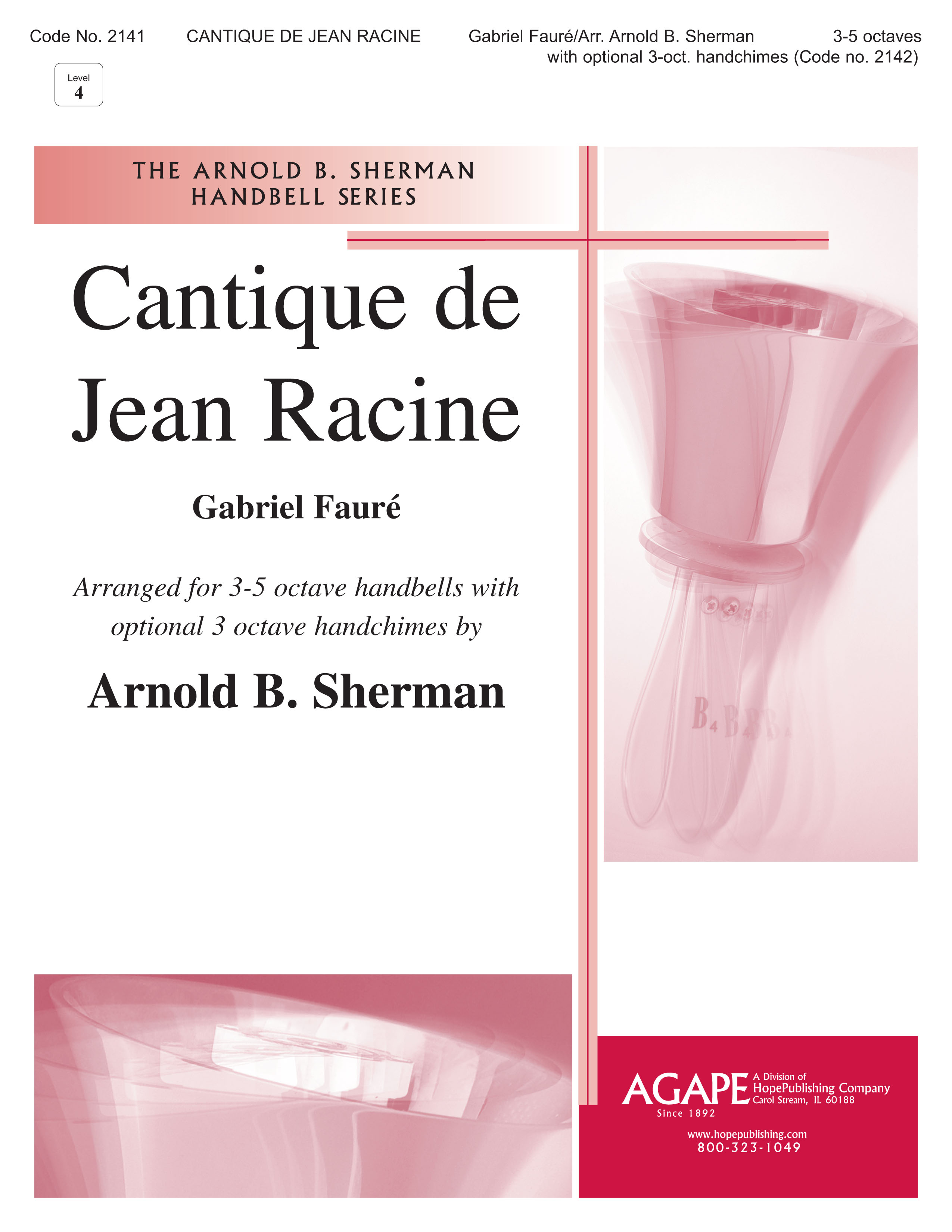 Cantique de Jean Racine - 3-5 Octave Cover Image