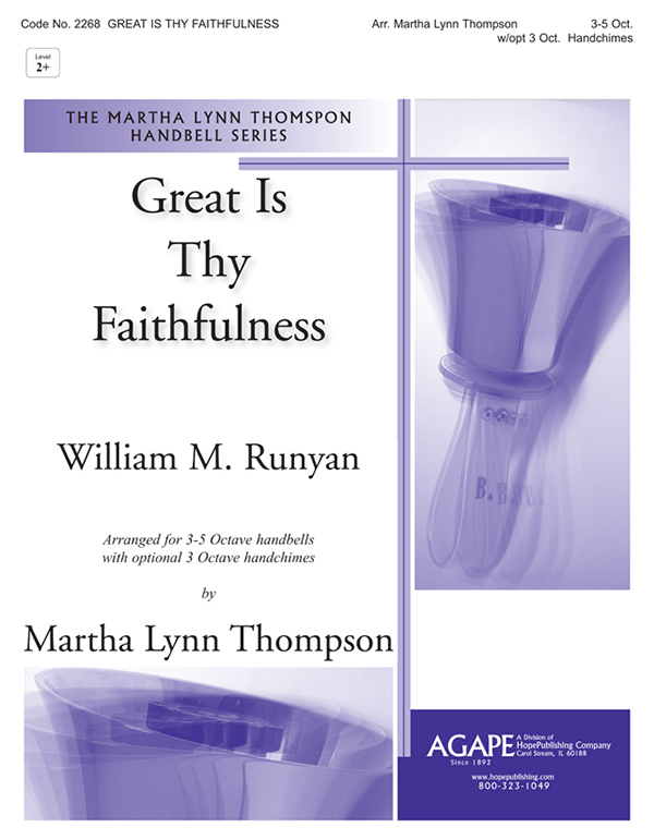 Great Is Thy Faithfulness - 3-5 Oct. w-opt. 3 Oct. Handchimes Cover Image