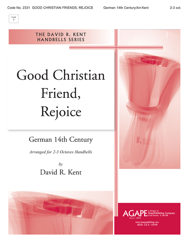 Good Christian Friends Rejoice - 2-3 Octave Cover Image