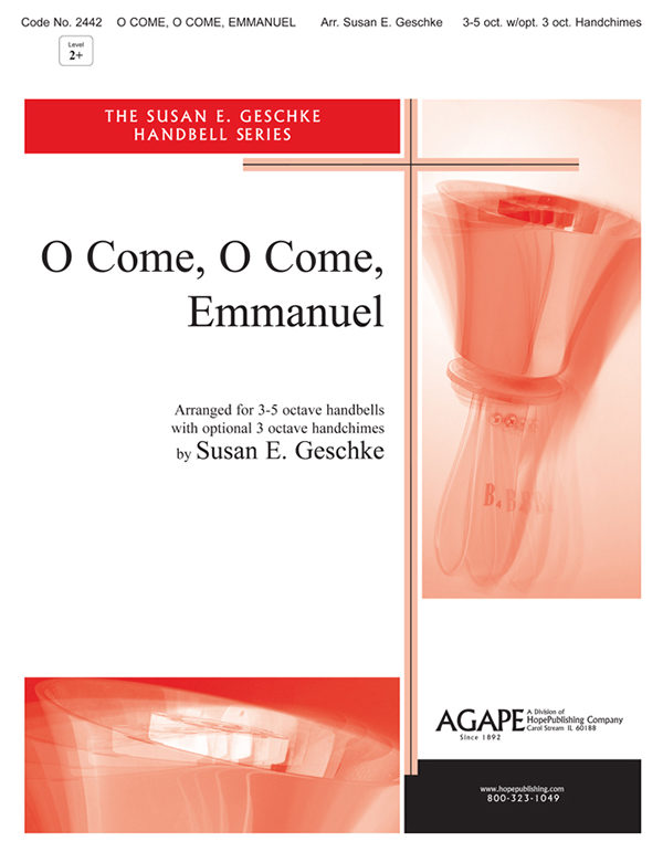 O Come O Come Emmanuel - 3-5 Oct. Handbell Cover Image