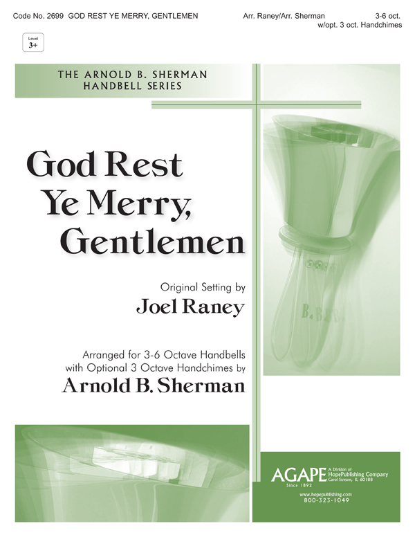 God Rest Ye Merry Gentlemen - 3-6 Oct. w-opt. 3 Oct. Handchimes Cover Image