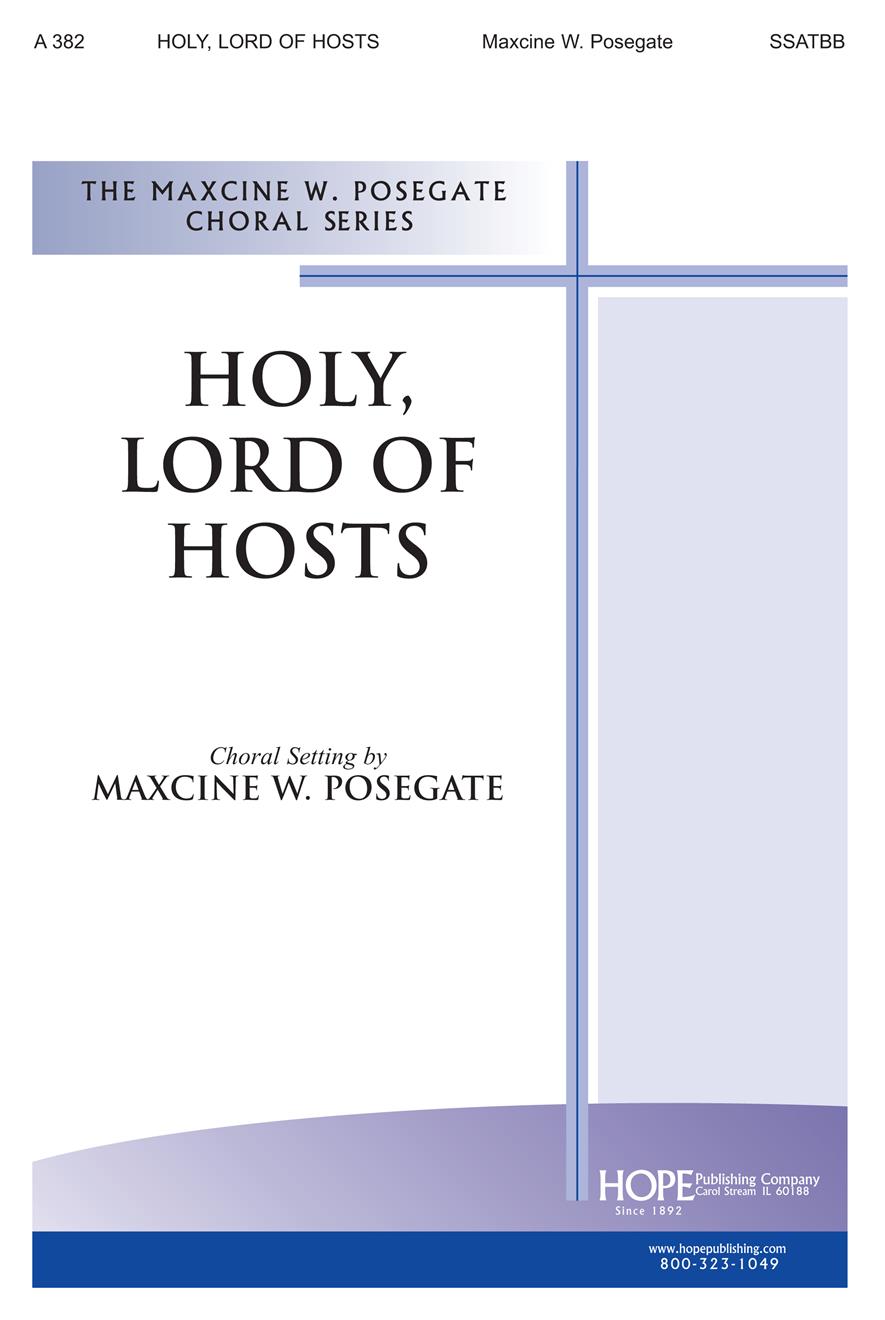 Holy Lord of Hosts - SSATBB Cover Image