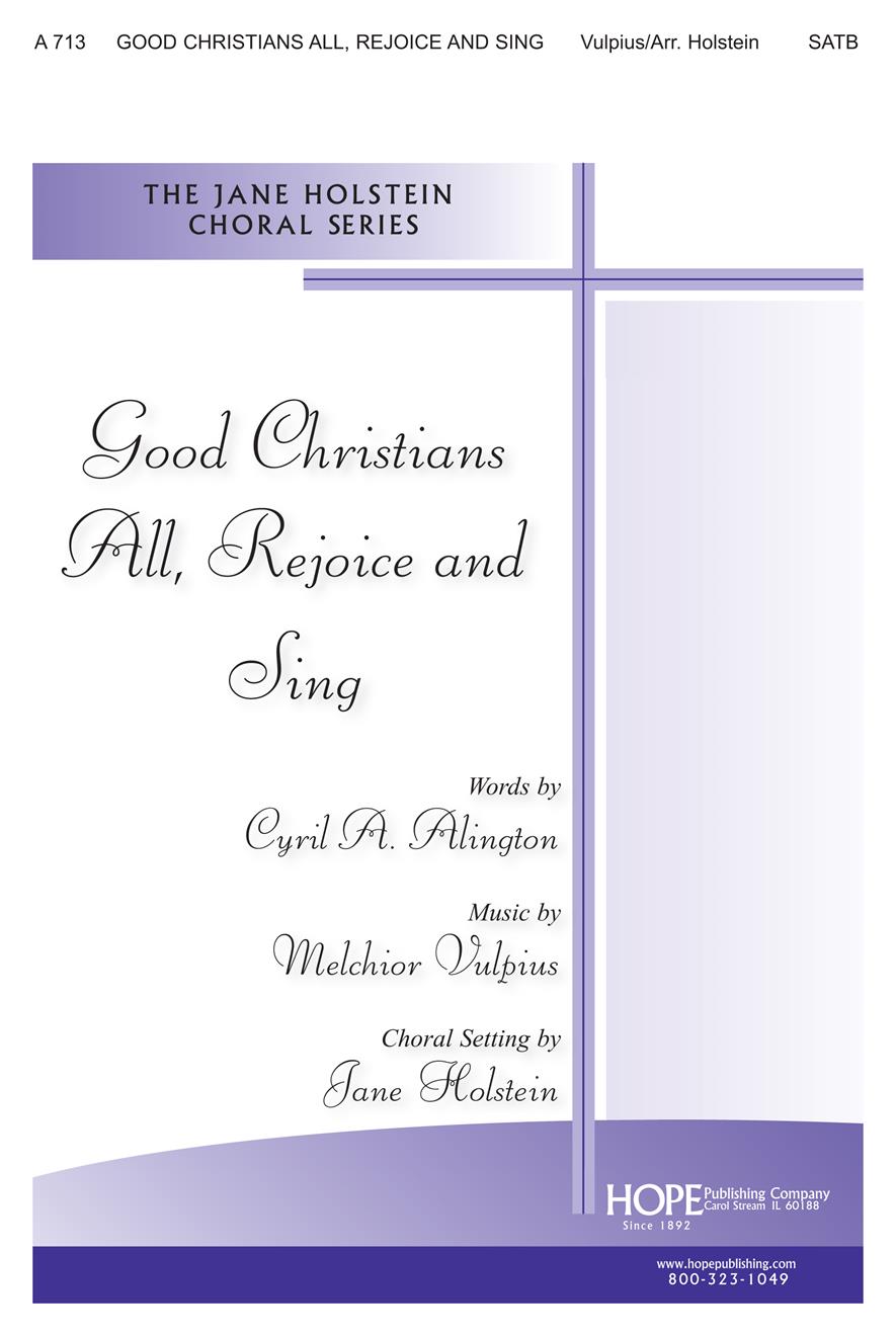 Good Christians All Rejoice and Sing Cover Image
