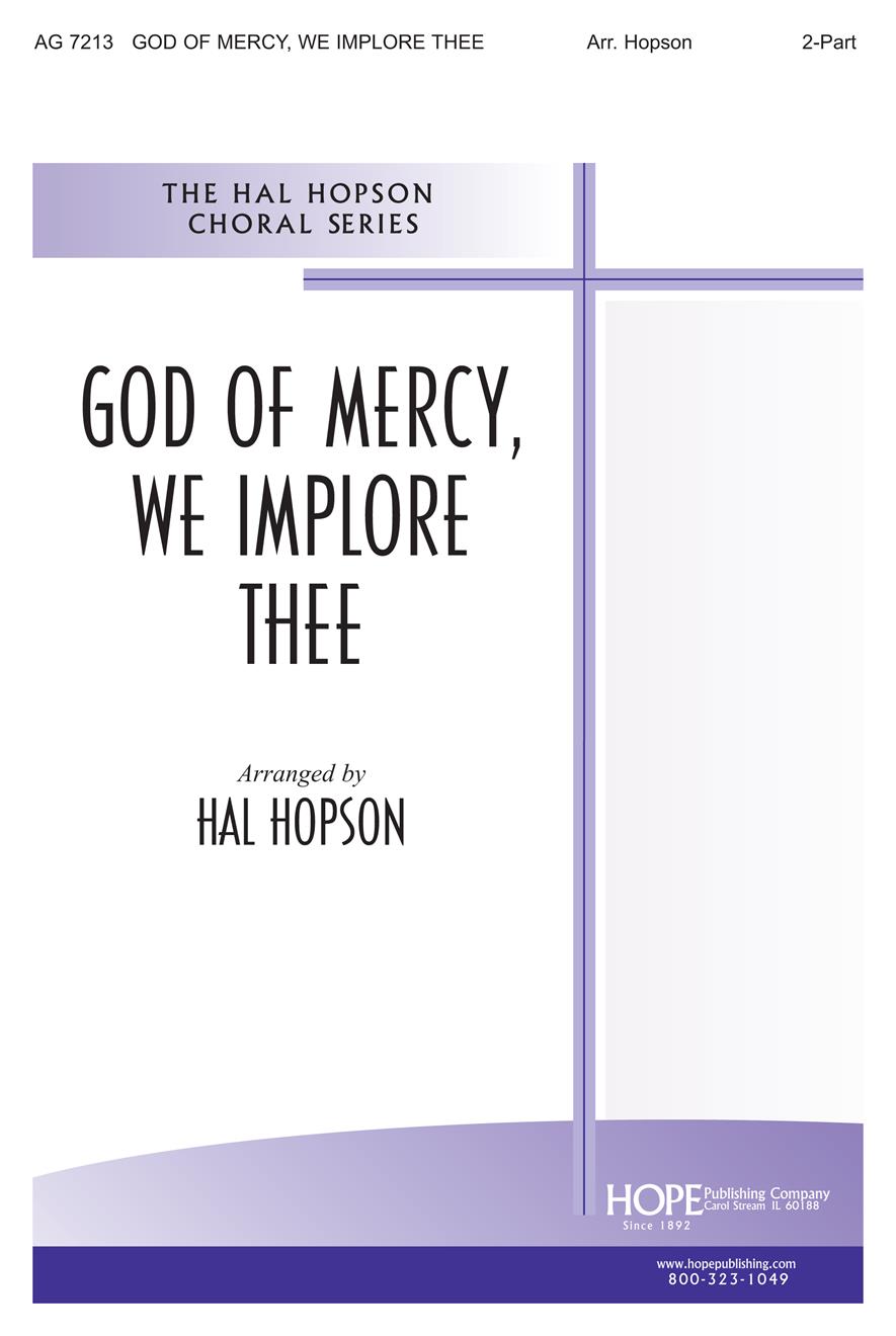 God of Mercy We Implore Thee - 2-Part Cover Image
