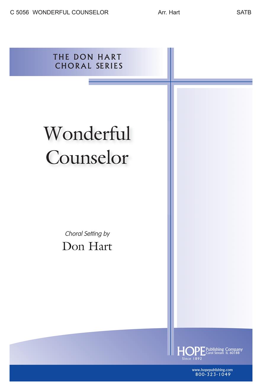 Wonderful Counselor - SATB Cover Image