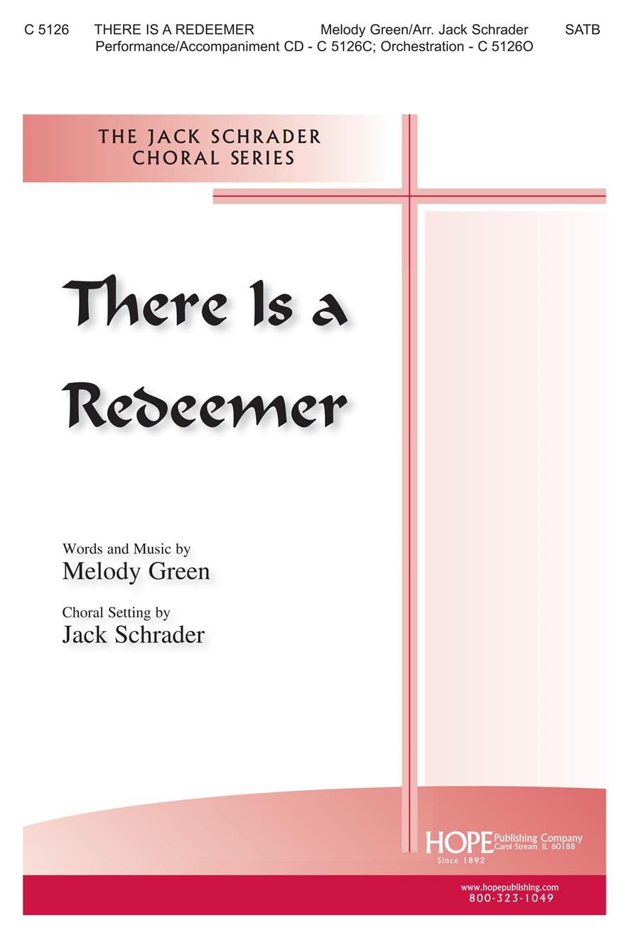 There Is a Redeemer - SATB Cover Image