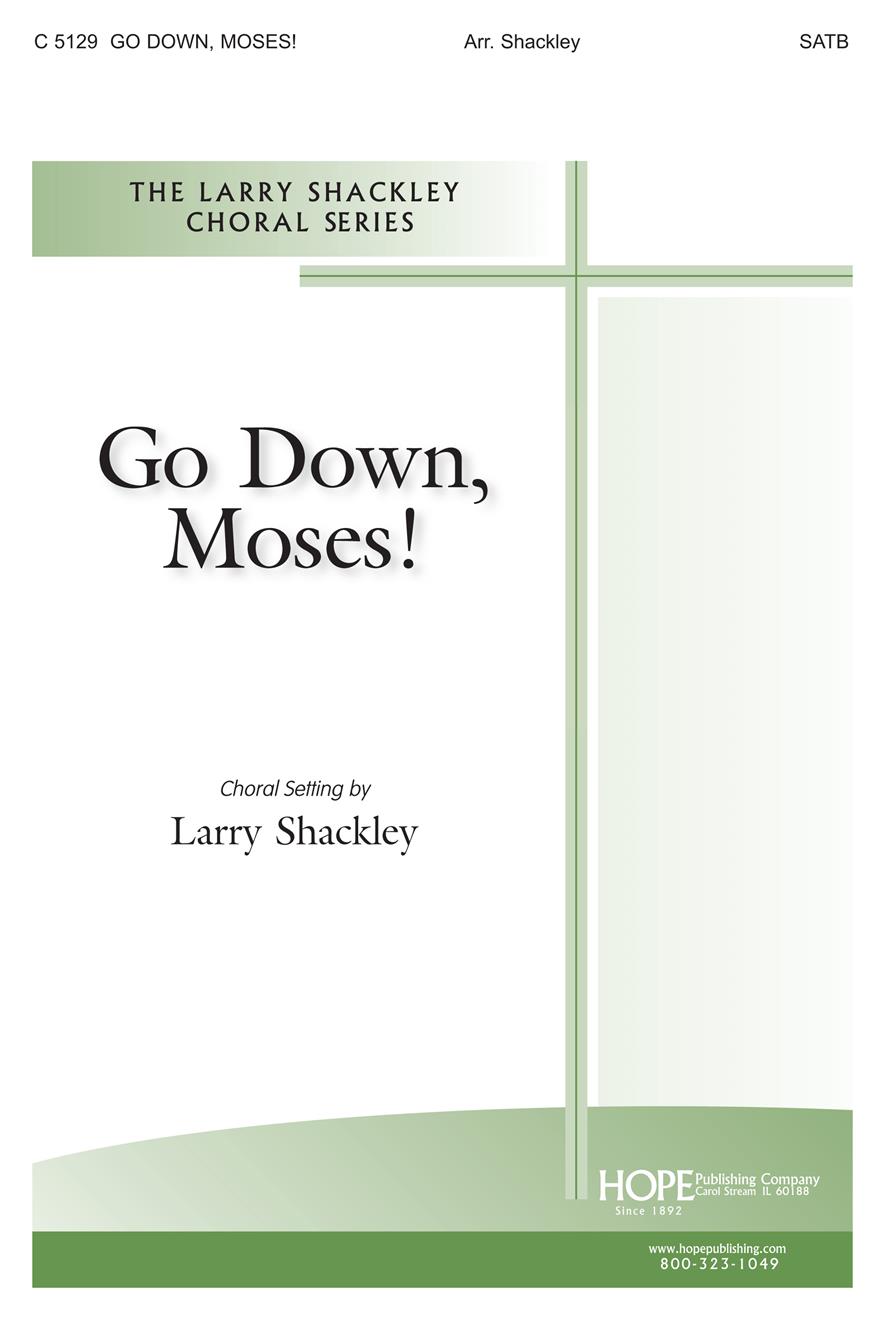 Go Down Moses - SATB Cover Image
