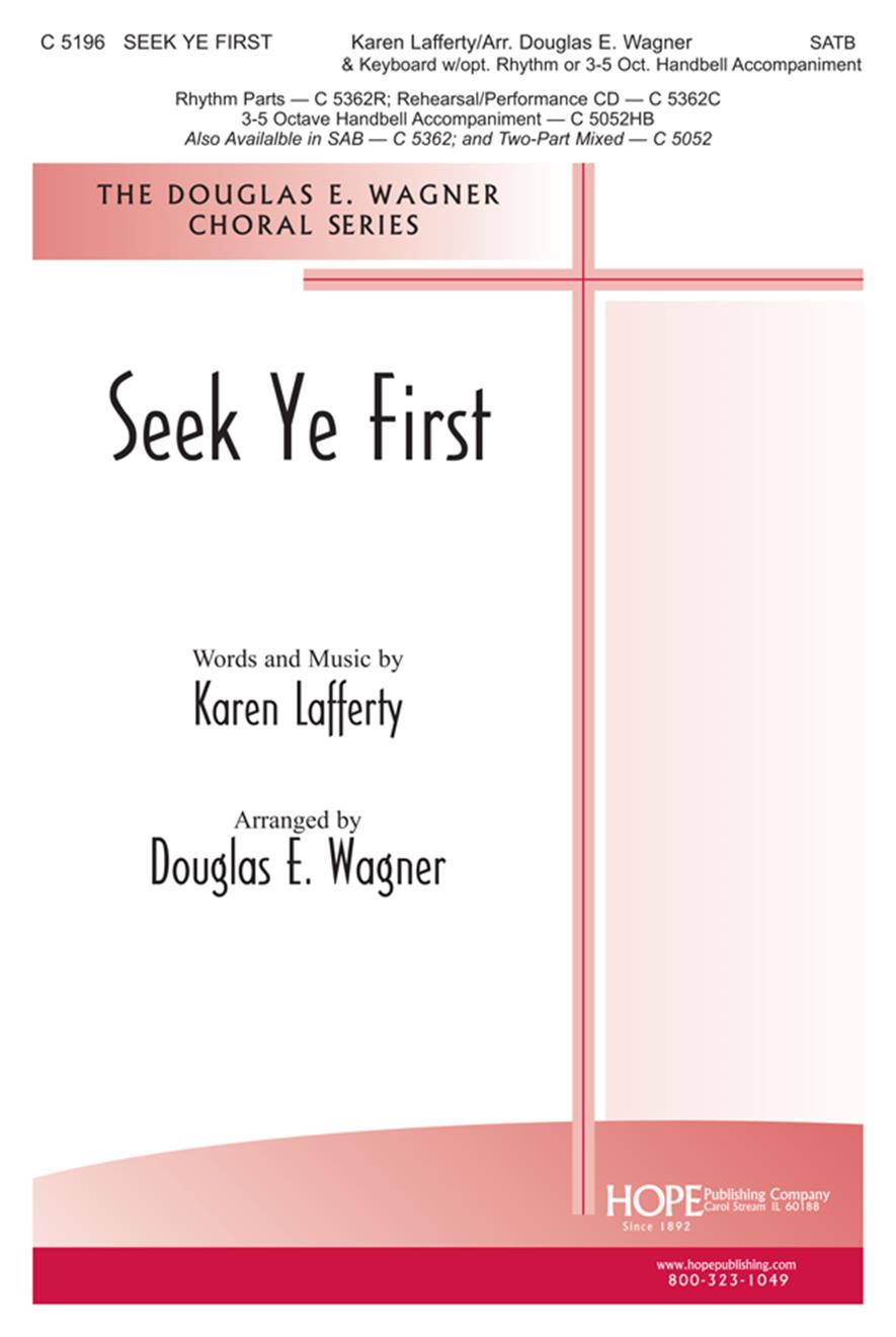 Seek Ye First - SATB Cover Image