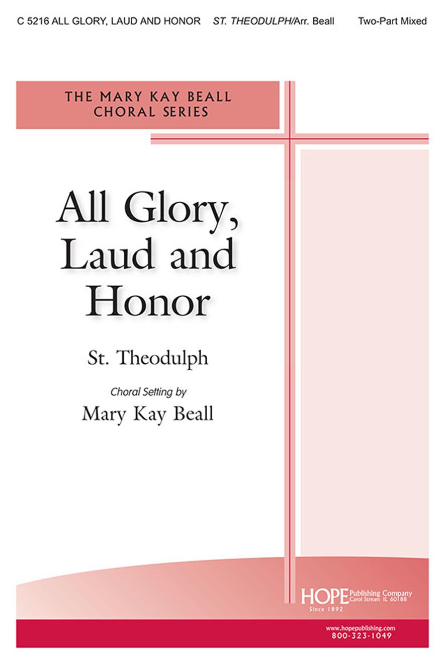 All Glory Laud and Honor - 2-Part Cover Image