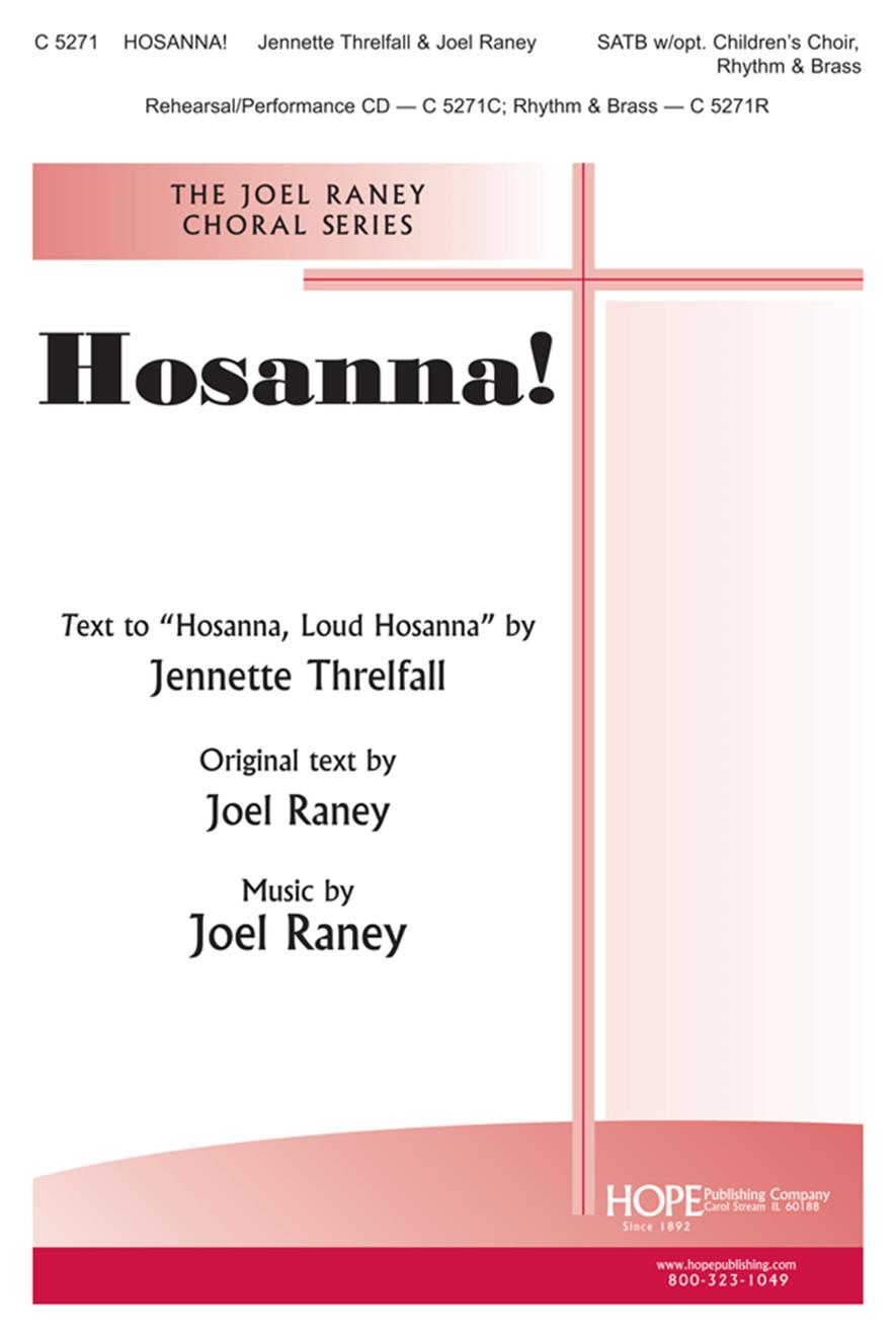 Hosanna - SATB w-opt. Children's Choir Cover Image