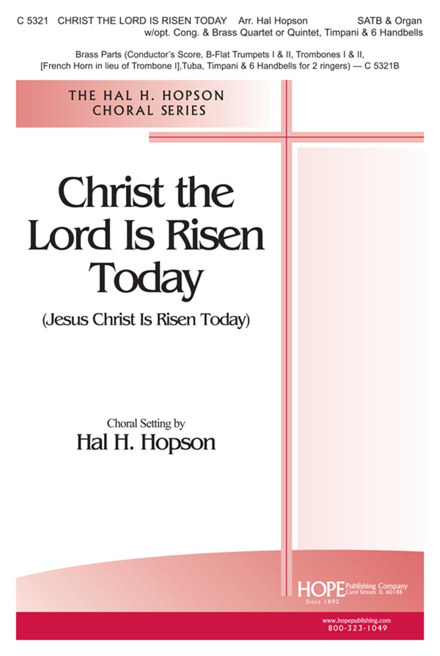 Christ the Lord Is Risen Today - SATB Cover Image