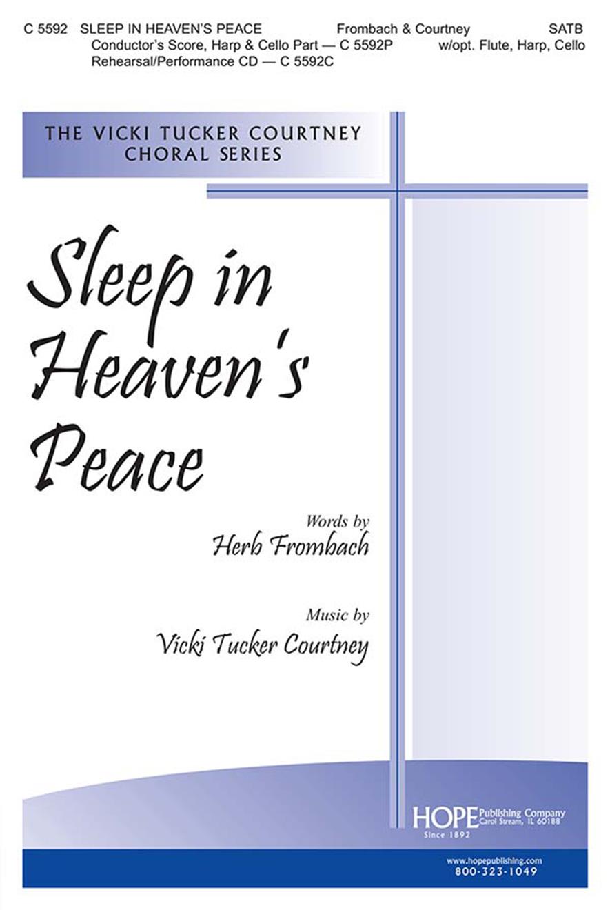 Sleep in Heaven's Peace - SATB Cover Image