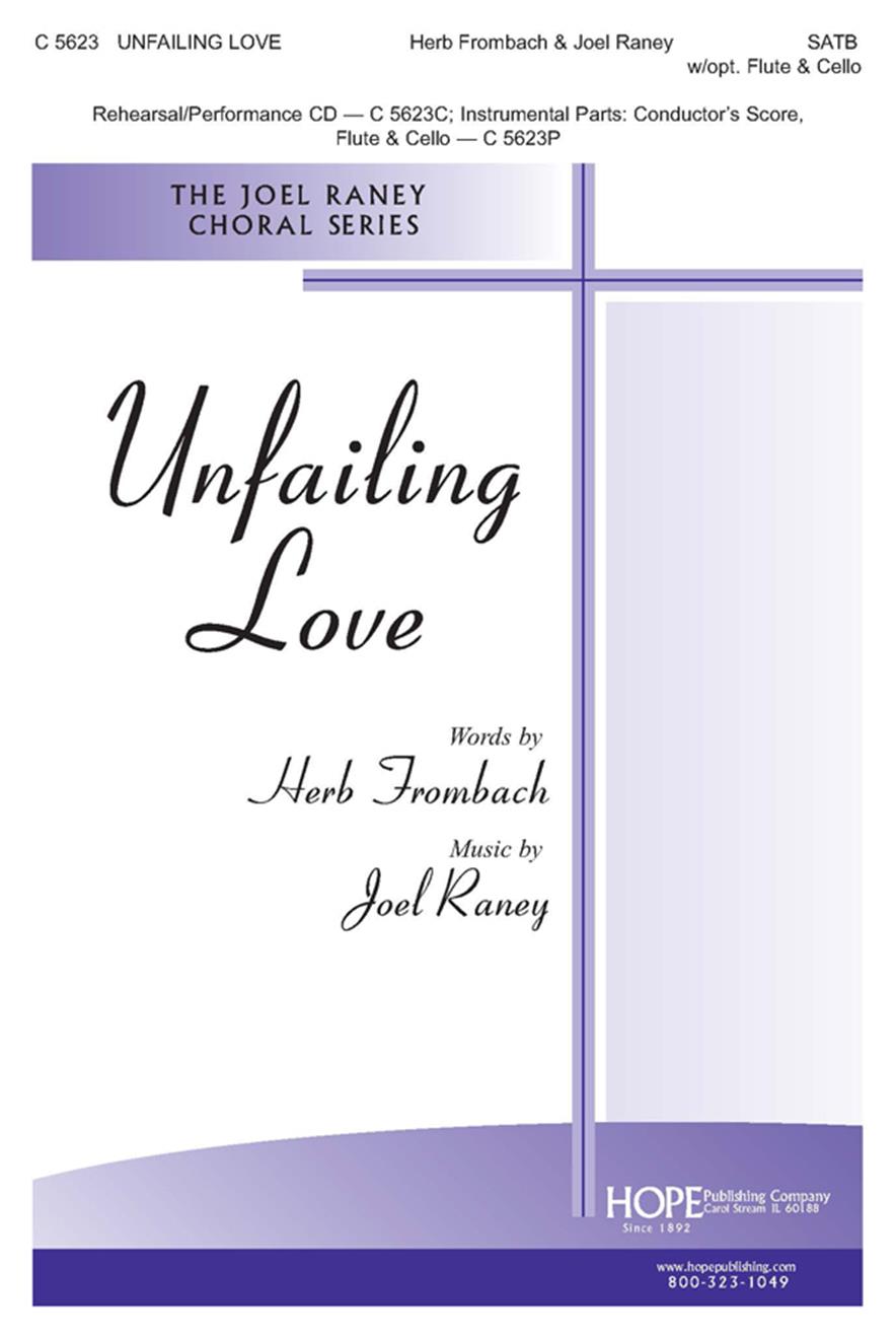 Unfailing Love - SATB Cover Image