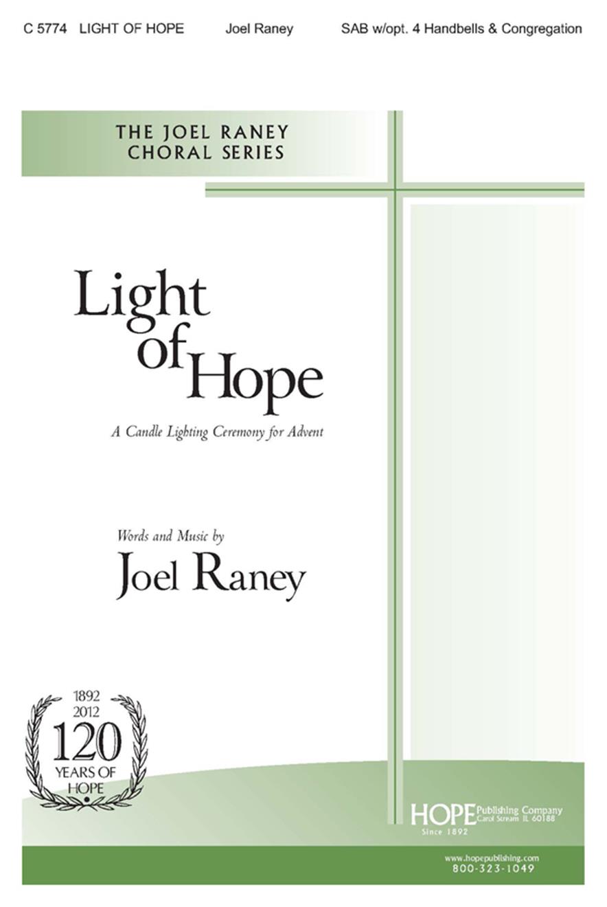 Light of Hope - SAB w-opt. Cong. and 4 Handbells Cover Image