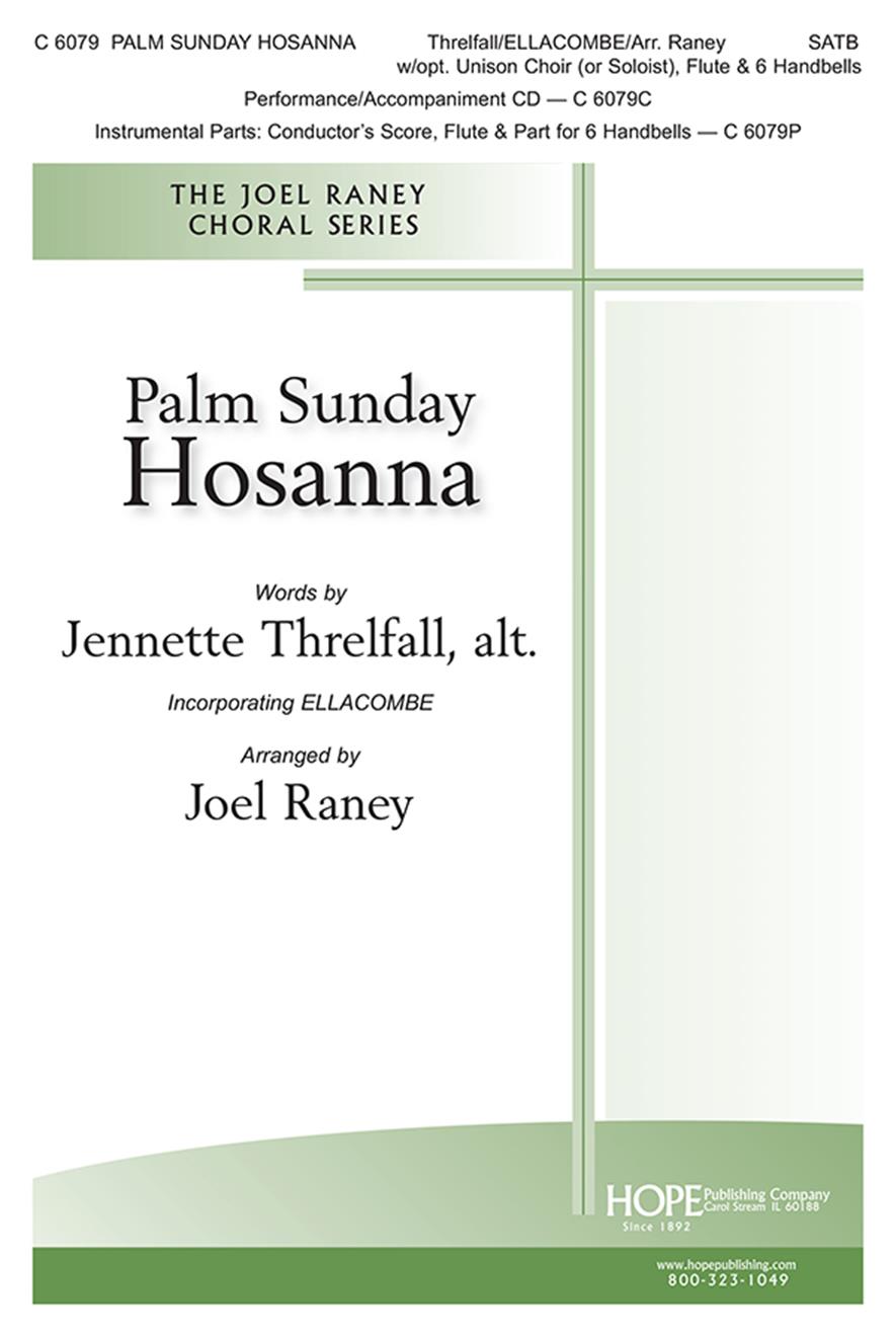 Palm Sunday Hosanna-SATB Cover Image