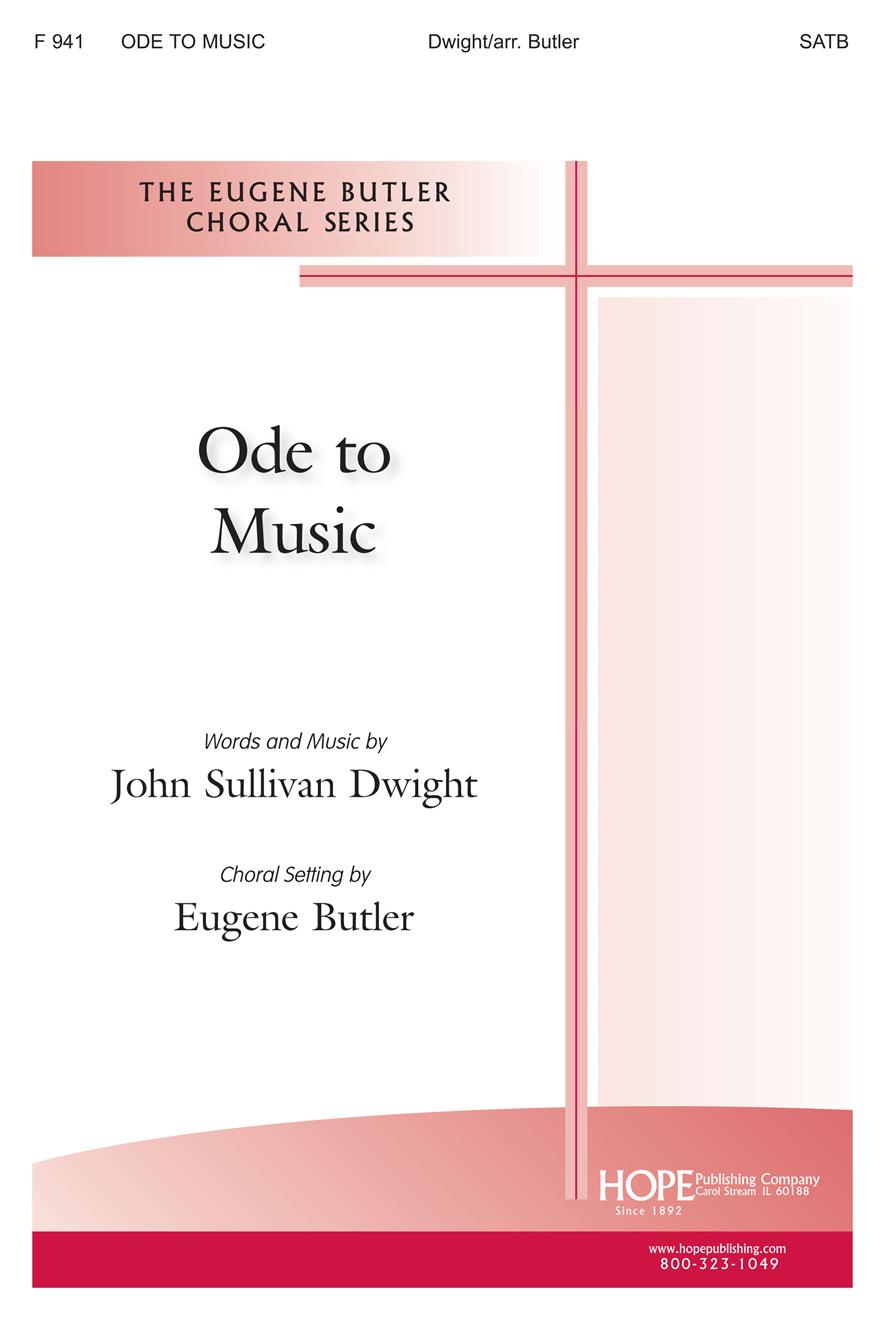 Ode To Music - SATB Cover Image