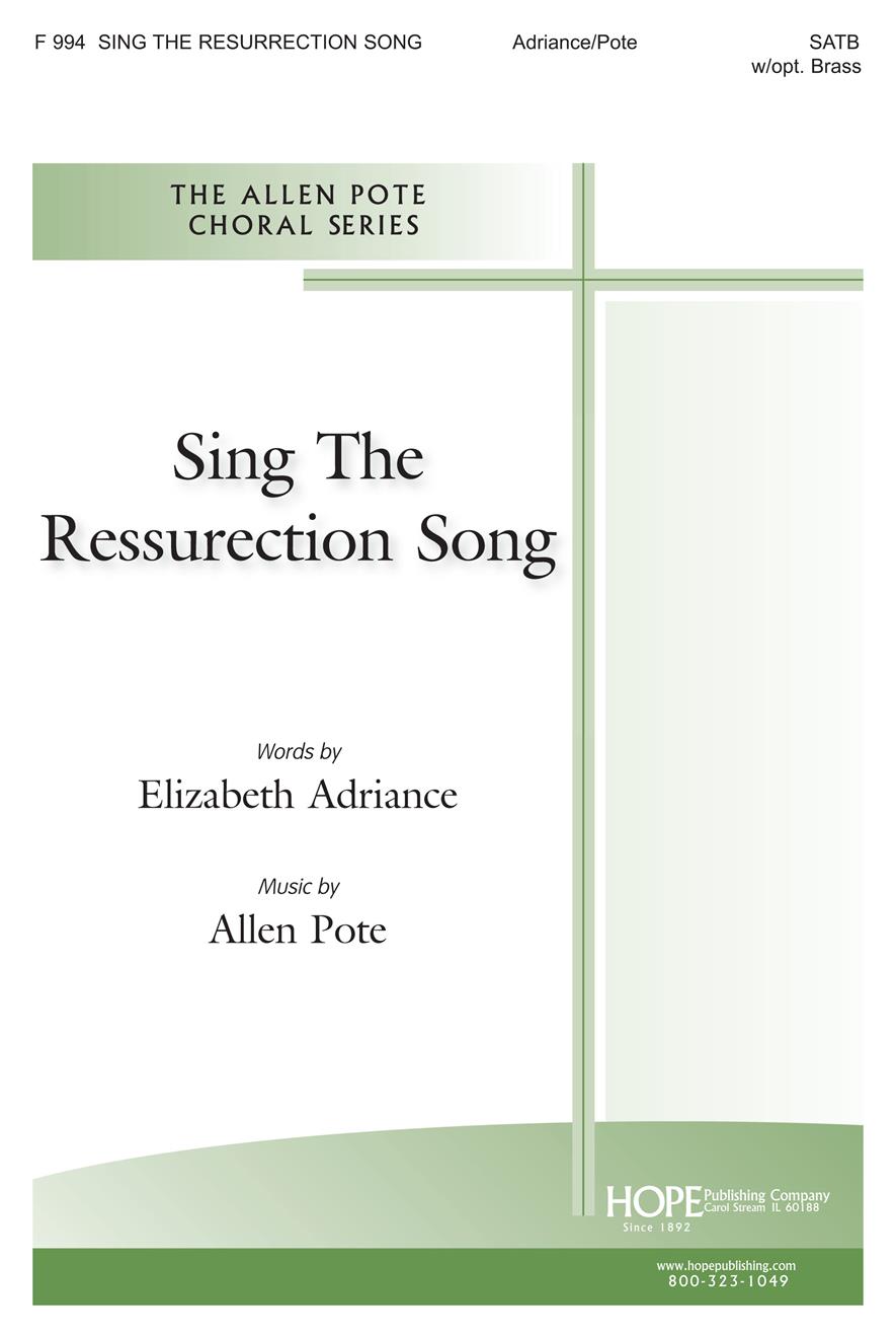 Sing the Resurrection Song - SATB Cover Image