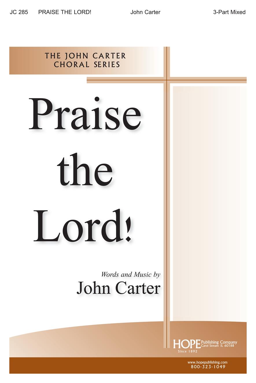 Praise the Lord - 3-Part Mixed Cover Image