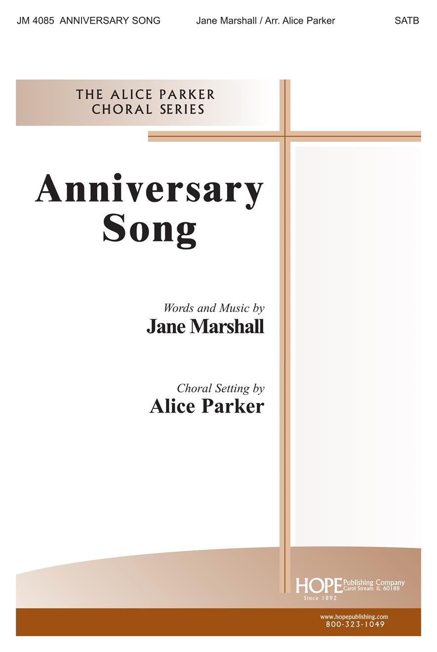 Anniversary Song - SATB Cover Image